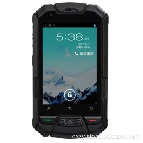 Rugged Mobile Phone, WCDMA+GSM, 1.2G, 3.5-inch, 640 x 960, 4GB ROM, 512MB RAM